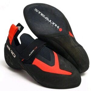 US Size 4 Adidas Five Ten Aleon Climbing Shoes Black Red Men' s EU 36 BC0861
